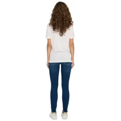 Camisetas manga corta Only Promotees Onlnew Belle S S Love V-Neck Top Box Jrs