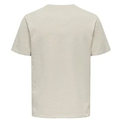 Camisetas manga corta Only & sons Onskian Life Reg Seersucker Ss Tee
