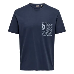 Camisetas manga corta Only & sons Onsperry Life Reg Leaf Ss Pockettee Noos