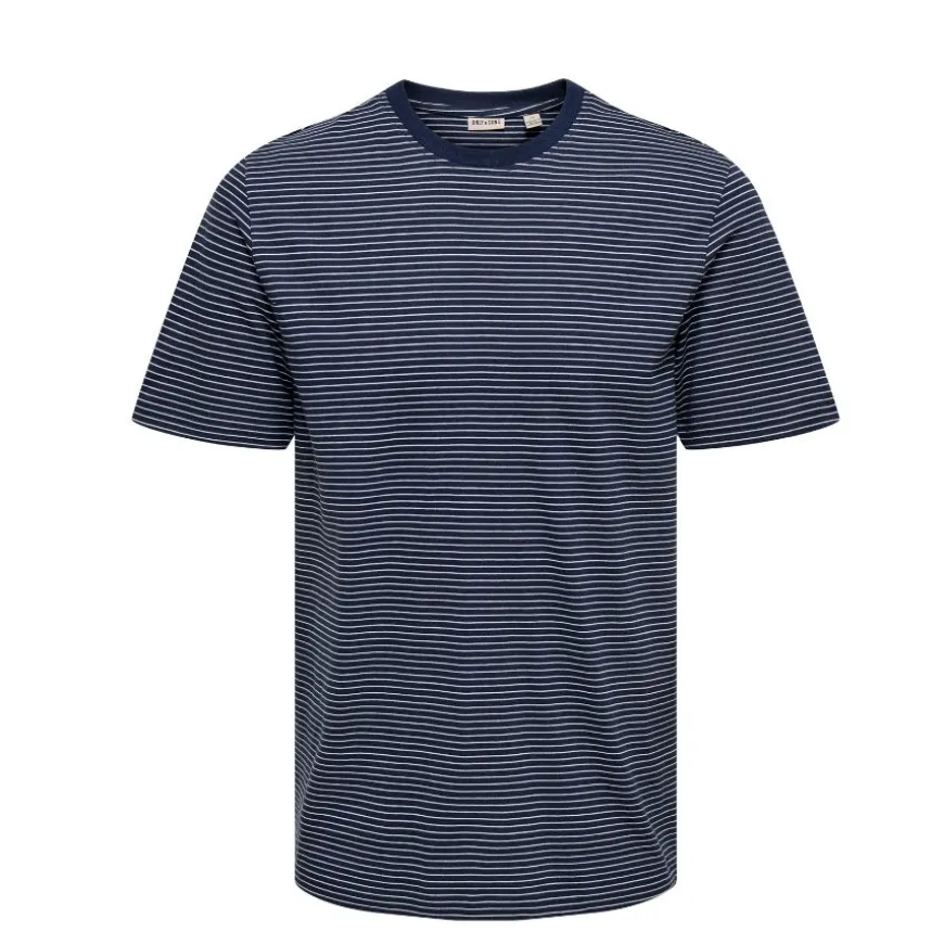 Camisetas manga corta Only & sons Onsfred Life Rlx Ss Stripe Tee Noos