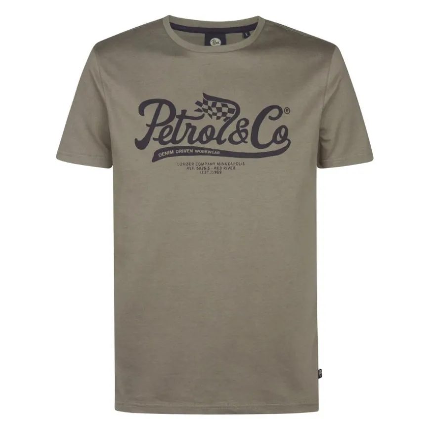 Camisetas manga corta Petrol M-3050-TSR133