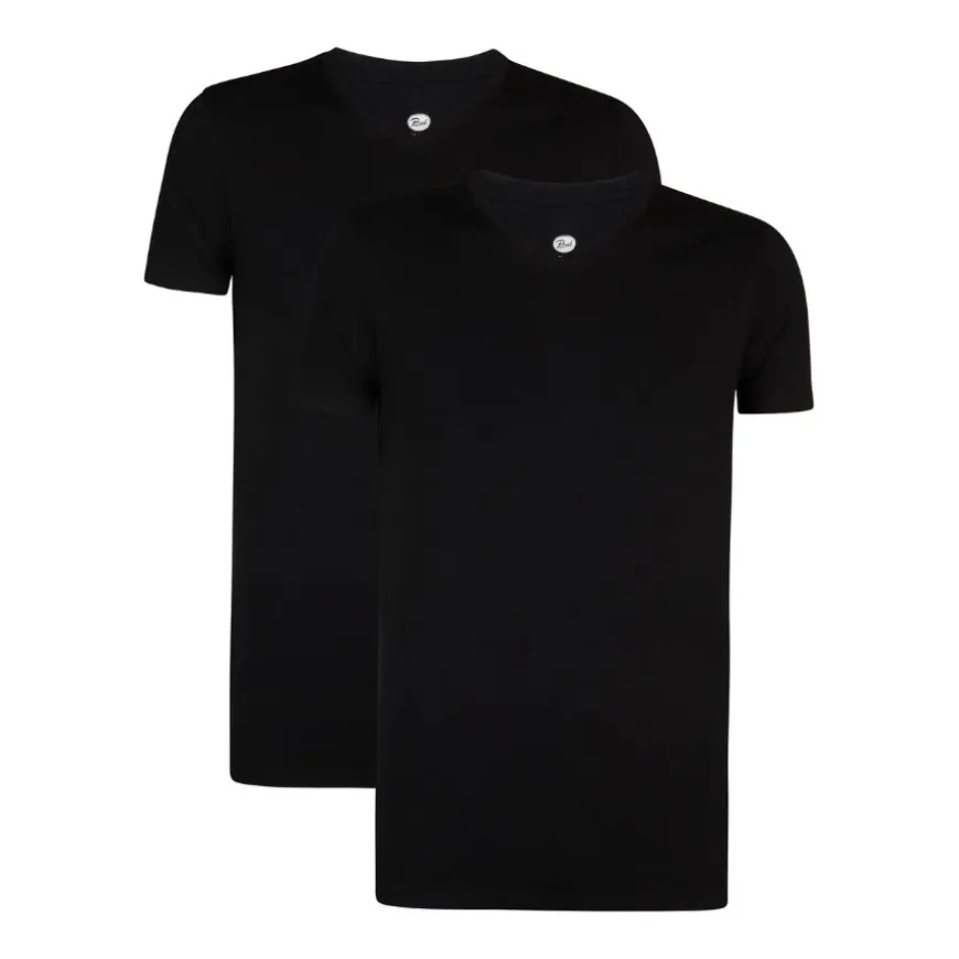 Camisetas manga corta Petrol Men Body Fit SS V-Neck - 2PACK