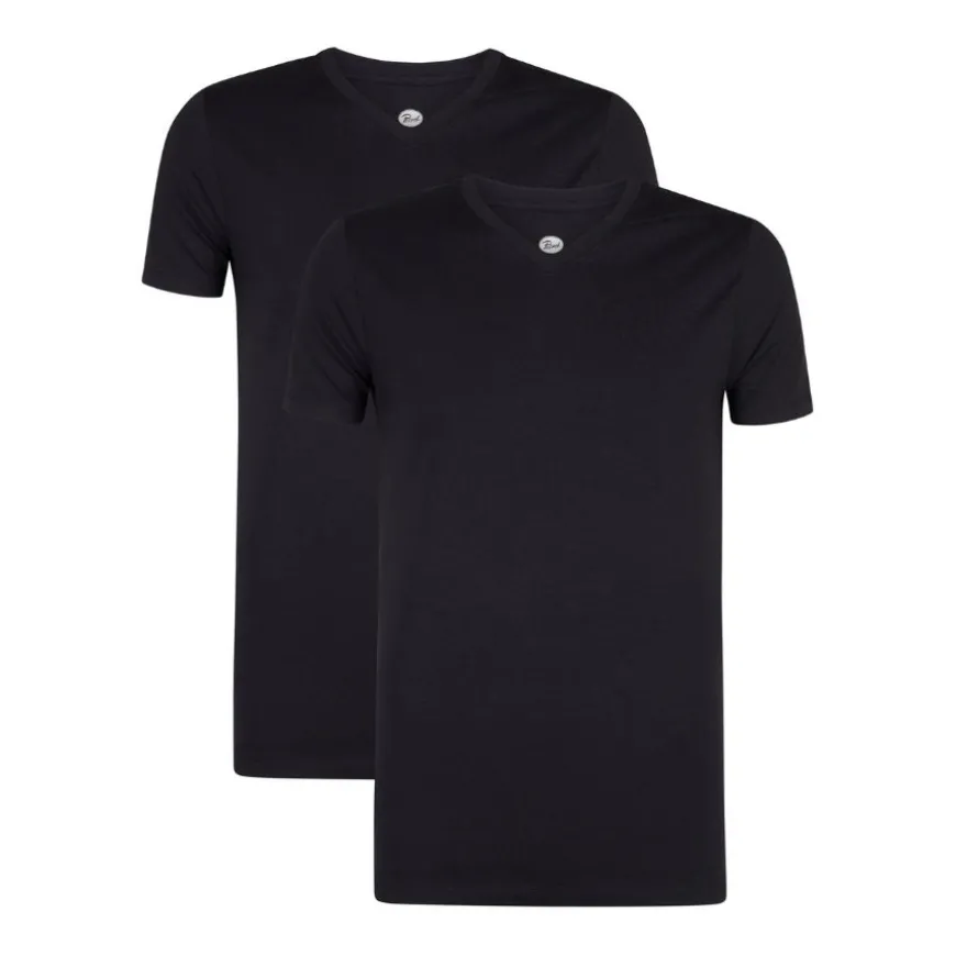 Camisetas manga corta Petrol Men Body Fit SS V-Neck - 2PACK