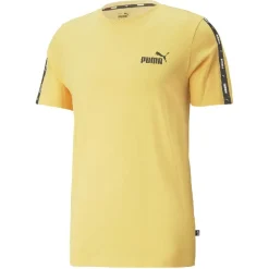 Camisetas manga corta Puma ESS- Tape Tee,Mustard Seed,USL