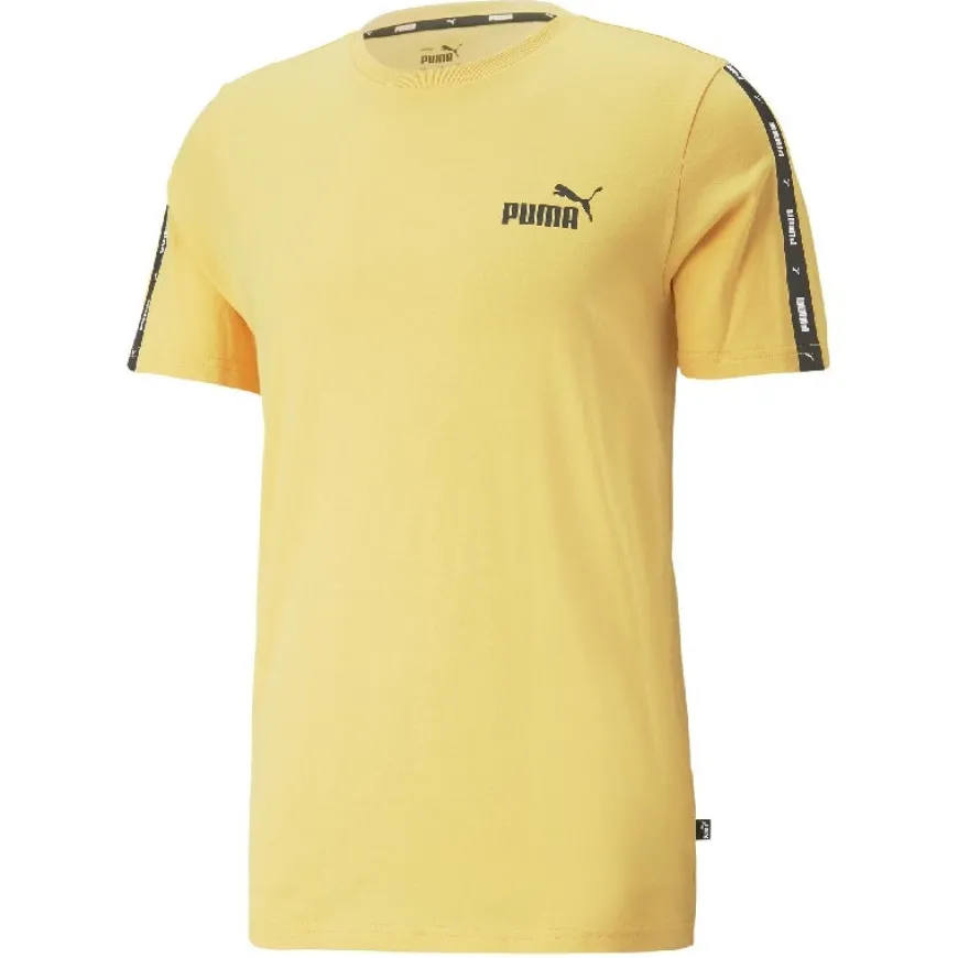 Camisetas manga corta Puma ESS- Tape Tee,Mustard Seed,USL