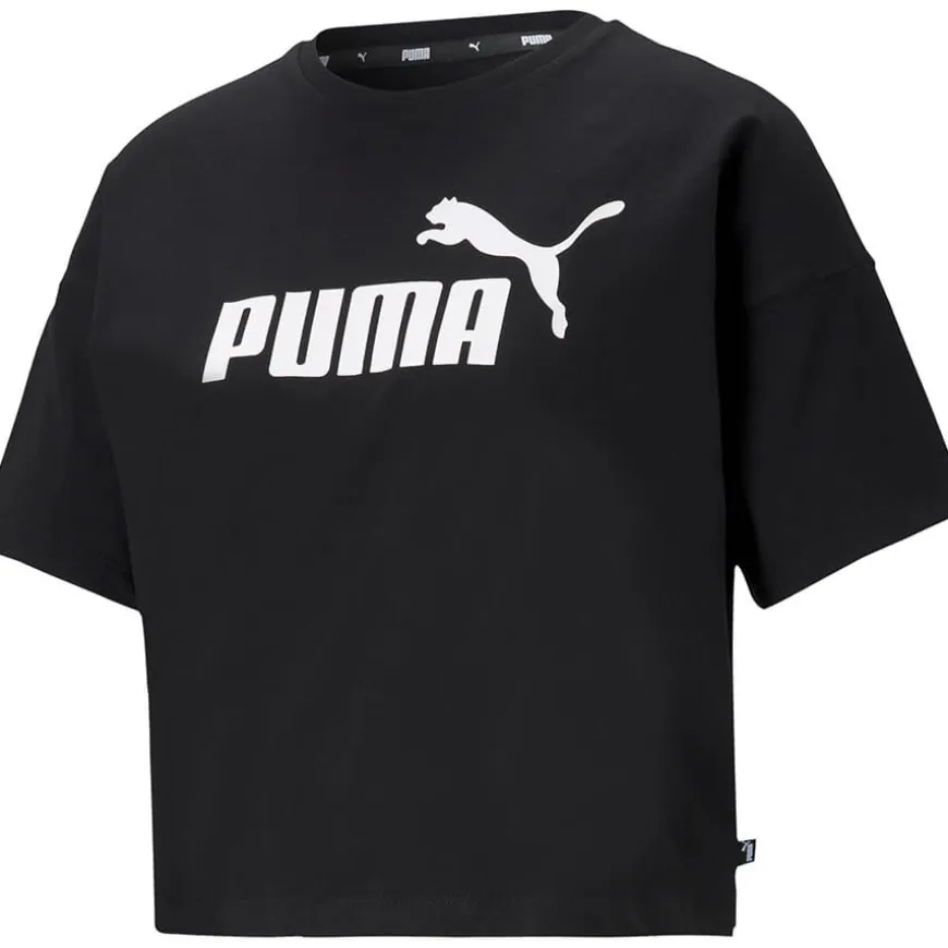Camisetas manga corta Puma ESS Cropped Logo Tee