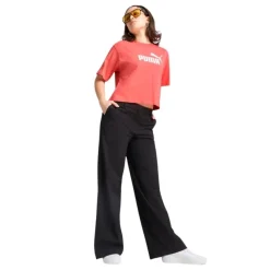 Camisetas manga corta Puma Ess Cropped No. 1 Logo Relaxed Tee