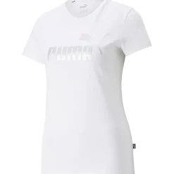 Camisetas manga corta Puma ESS- Metallic Logo Tee