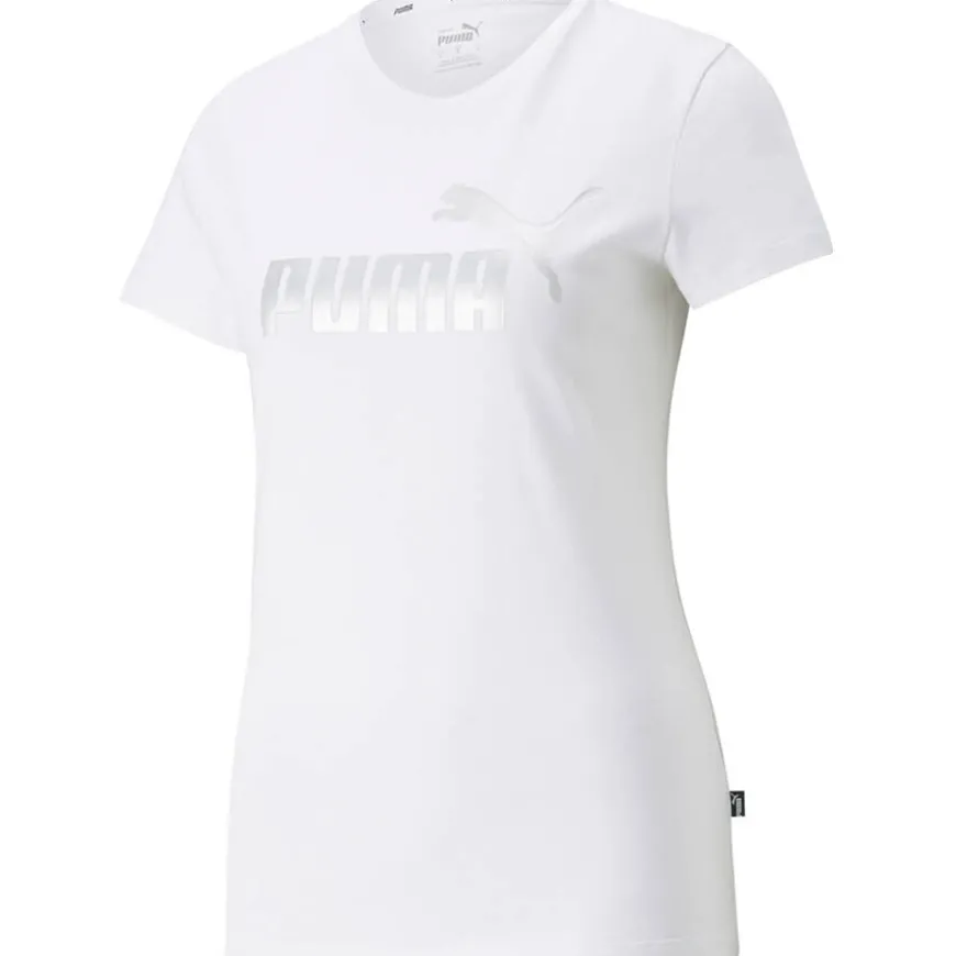 Camisetas manga corta Puma ESS- Metallic Logo Tee
