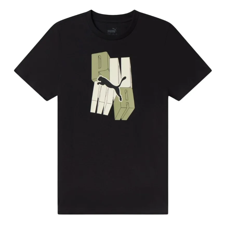 Camisetas manga corta Puma ESS Graphic Tee B