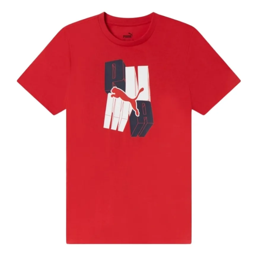 Camisetas manga corta Puma ESS Graphic Tee B