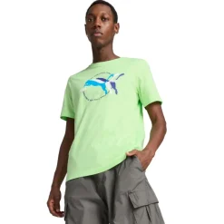 Camisetas manga corta Puma Graphics Multiple Cat Logo Tee