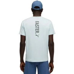 Camisetas manga corta Puma Graphics Running Faster Tee M