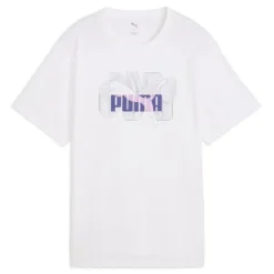 Camisetas manga corta Puma Graphics Stacked No. 1 Logo Relaxed Tee