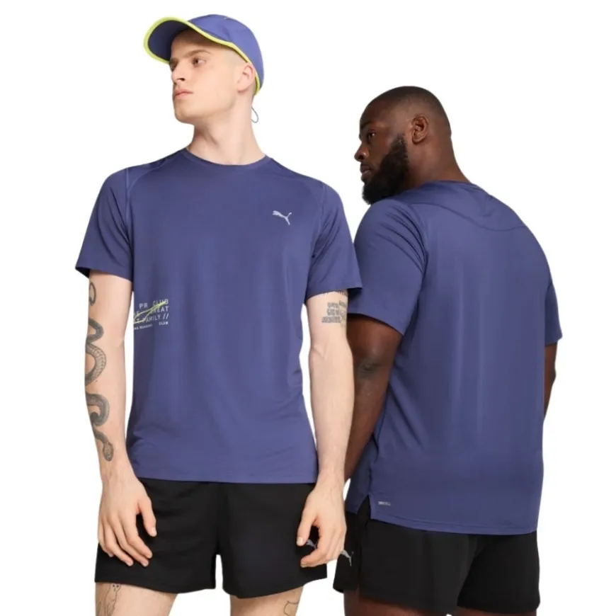 Camisetas manga corta Puma M Run Graphic Mesh Tee