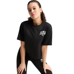 Camisetas manga corta Puma Puma Class Relaxed Crop Tee
