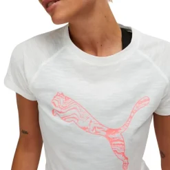Camisetas manga corta Puma Run Logo Ss Tee W