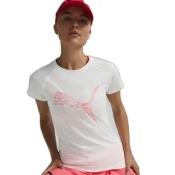 Camisetas manga corta Puma Run Logo Ss Tee W