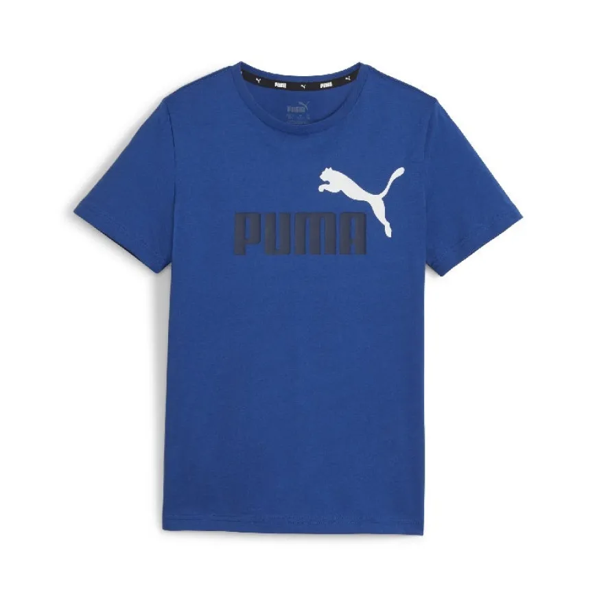 Camisetas manga corta Puma SMU Ess- 2 Col Logo Tee B