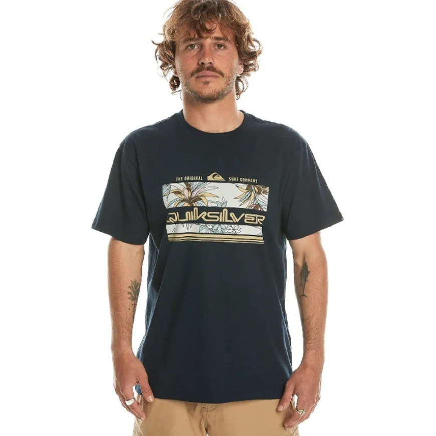 Camisetas manga corta Quiksilver Tropical Rainbow Ss SMU