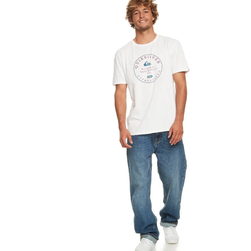 Camisetas manga corta Quiksilver SMU Circletrim Tees Wbb0