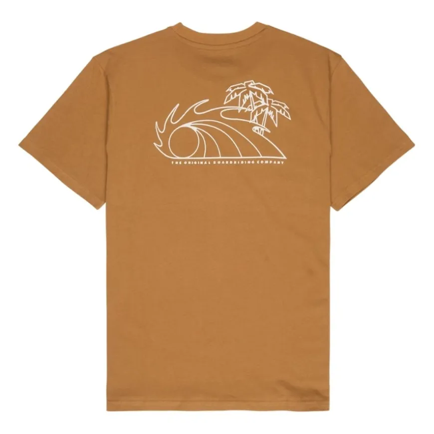 Camisetas manga corta Quiksilver PromoTee SMU Bliss Point Ss