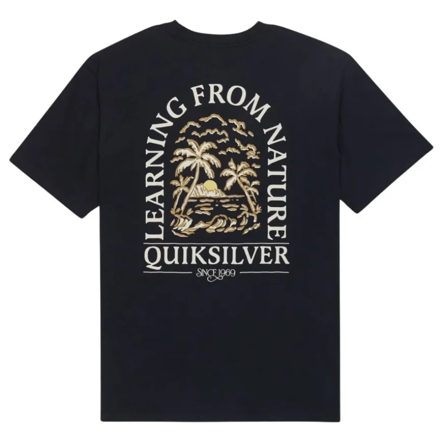 Camisetas manga corta Quiksilver Evo Learning From Nature Ss