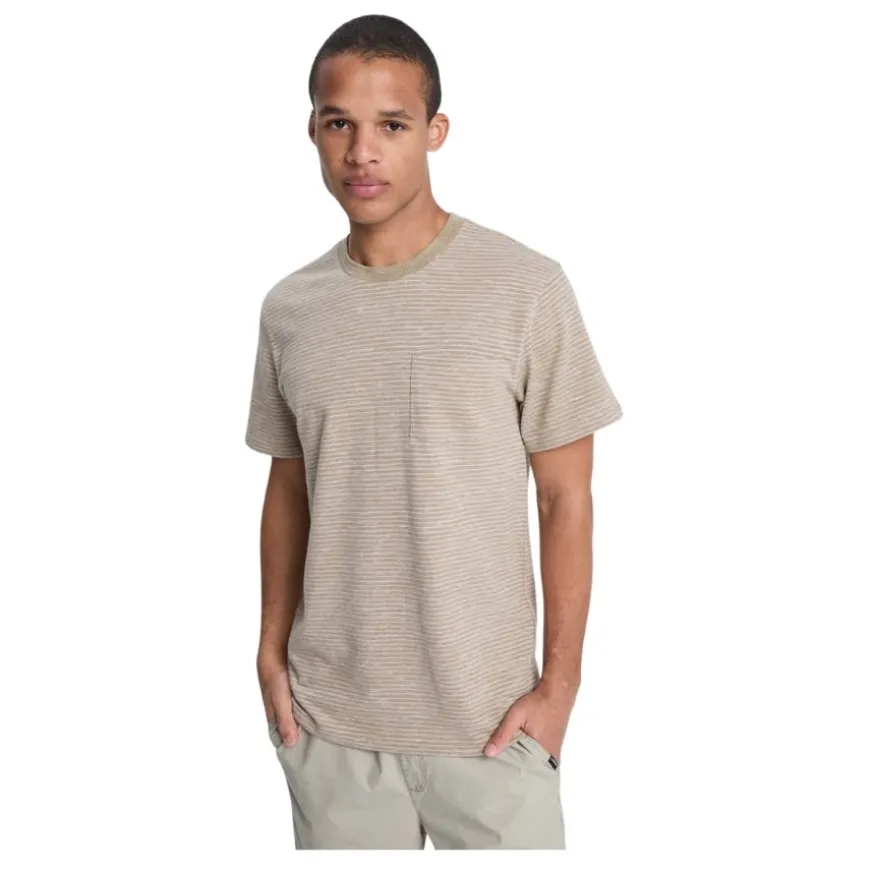 Camisetas manga corta Quiksilver Lopaz Striped Ss Pocket