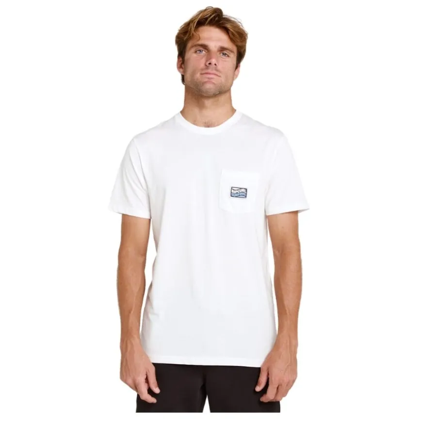 Camisetas manga corta Rip curl Promotees Streamline Pocket Badge Tee SMU