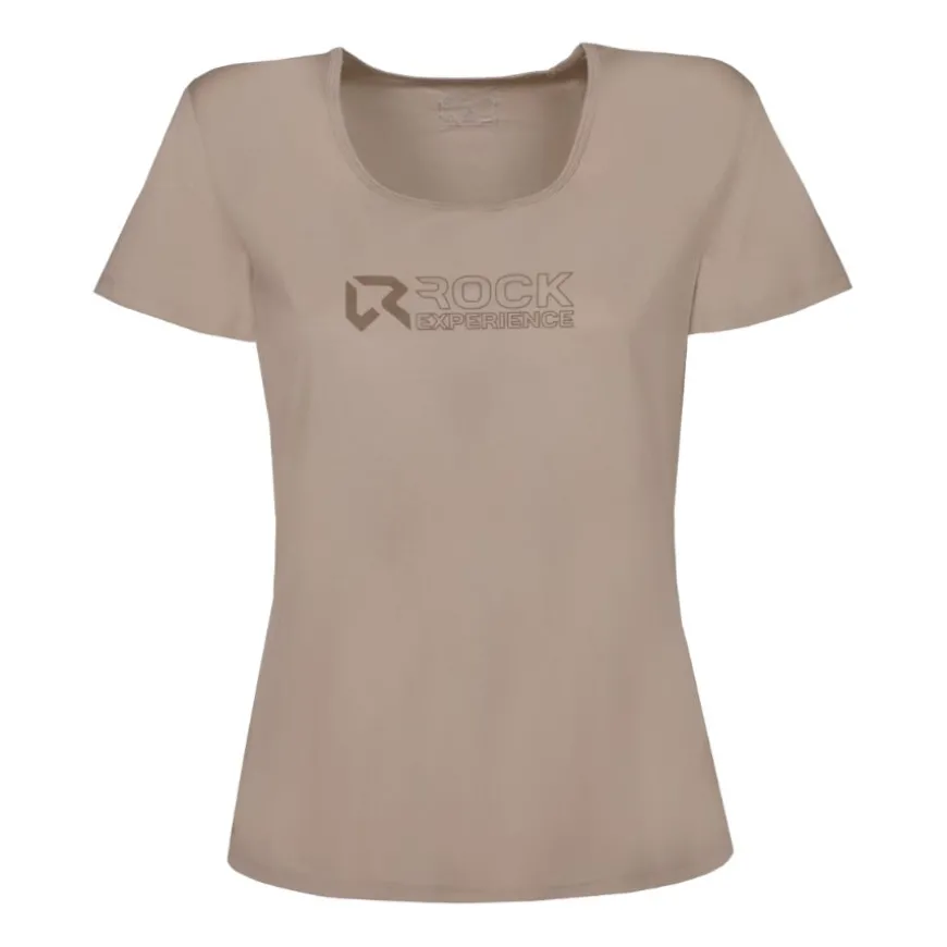 Camisetas manga corta Rock experience Tangerine Trip Ss Woman T-Shirt