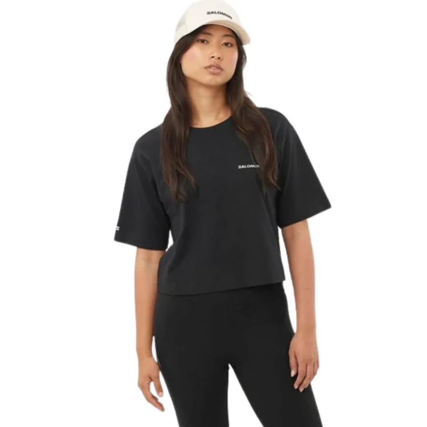 Camisetas manga corta Salomon Salomon Logo Short Tee W