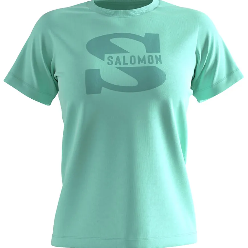 Camisetas manga corta Salomon Mc Outlife Big Logo Tee W