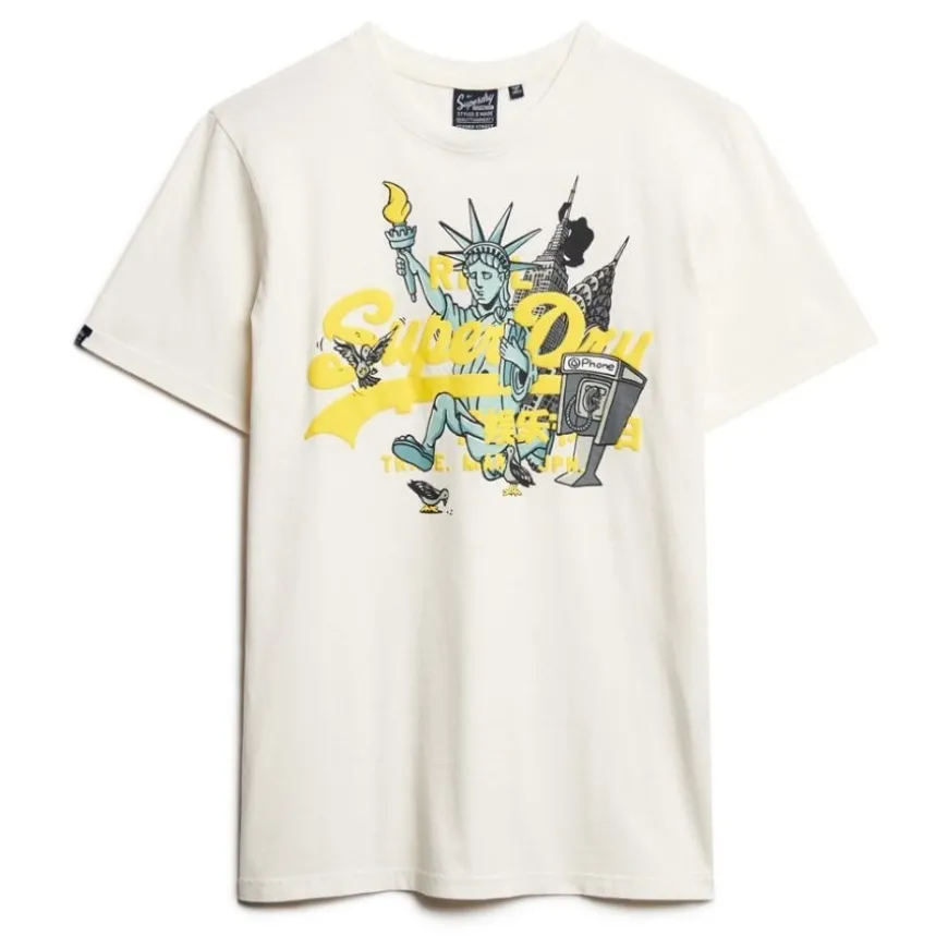 Camisetas manga corta Superdry New York VL Graphic Tshirt