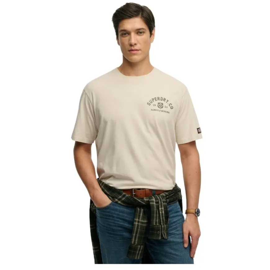 Camisetas manga corta Superdry Heritage Biker Loose Tee