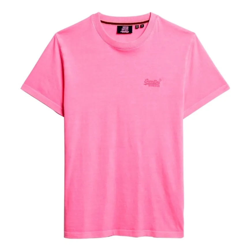 Camisetas manga corta Superdry Essential Logo Emb Neon Tee