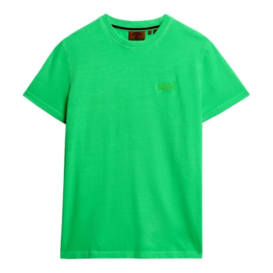Camisetas manga corta Superdry Essential Logo Emb Neon Tee