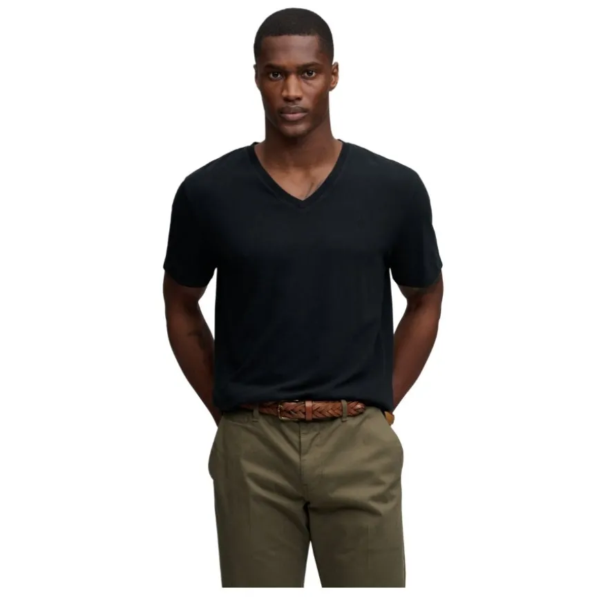 Camisetas manga corta Superdry Classic Cotton Linen Vee