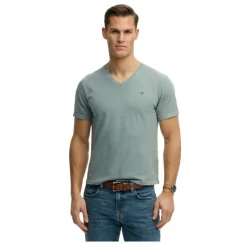 Camisetas manga corta Superdry Classic Cotton Linen Vee