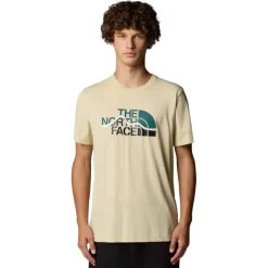 Camisetas manga corta The north face M S S Mountain Line Tee