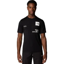 Camisetas manga corta The north face M Mountain Foundation Coordinates Tee