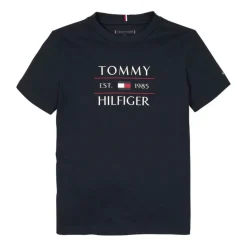 Camisetas manga corta Tommy hilfiger Tommy Flag Hilfiger Reg Tee Ss