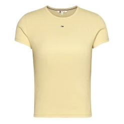 Camisetas manga corta Tommy jeans Tjw Slim Essential Rib Ss Ext
