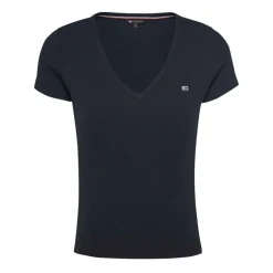 Camisetas manga corta Tommy jeans Tjw Slim Essential Rib V Ss