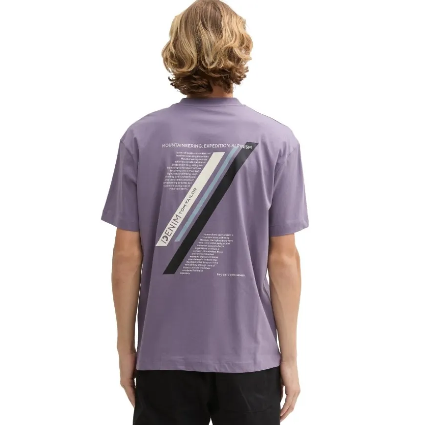 Camisetas manga corta Tom tailor Relaxed Printed T-Shirt T-Shirts