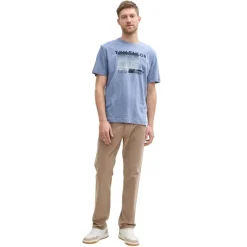 Camisetas manga corta Tom tailor Printed Slub T-Shirt