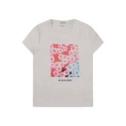 Camisetas manga corta Tom tailor Camiseta de manga corta con dibujo en la parte fro
