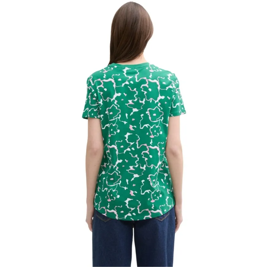 Camisetas manga corta Tom tailor Printed Knot T-Shirt