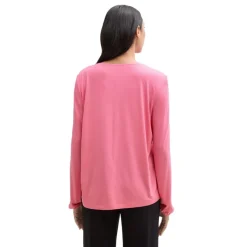 Camisetas manga corta Tom tailor Loose T-Shirt With High-Low