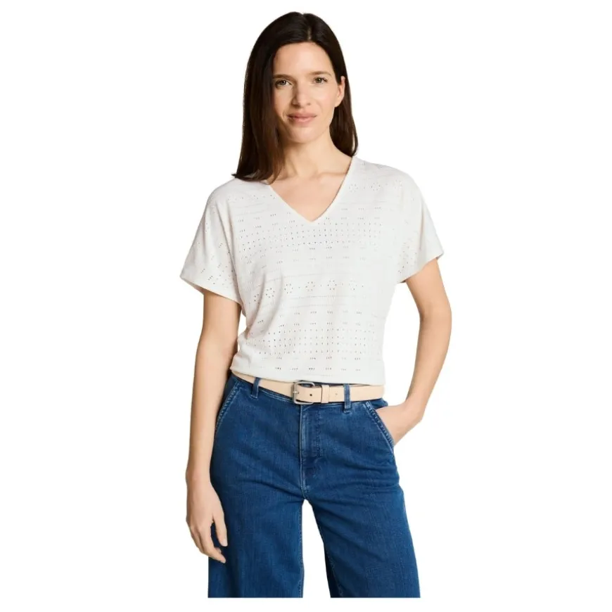 Camisetas manga corta Tom tailor T-Shirt V-Neck Ajour