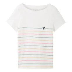 Camisetas manga corta Tom tailor T-Shirt Boat Neck Stripe